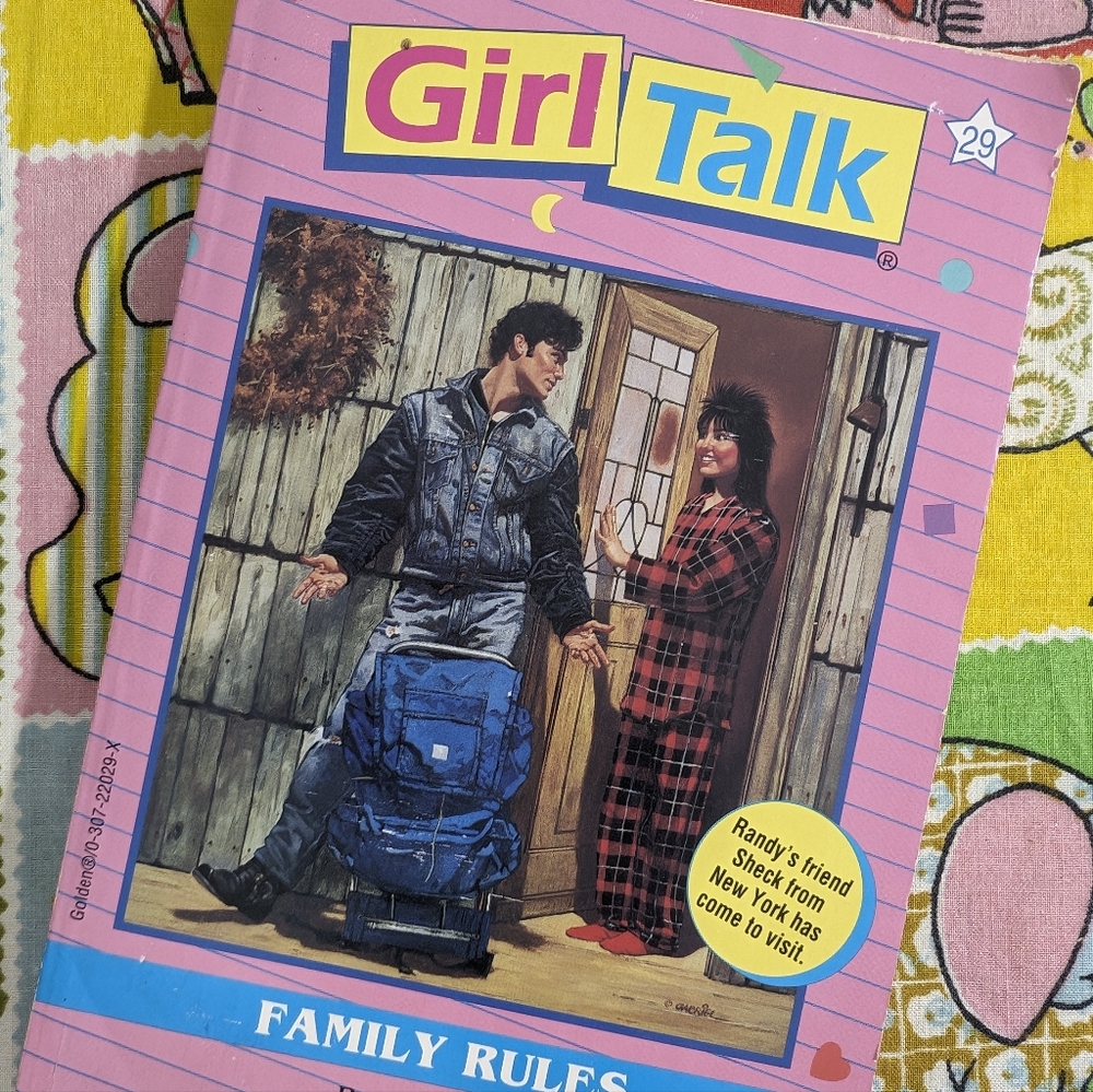Vintage Girl Talk Book | Family Rules